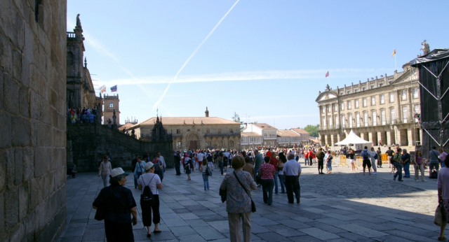 Plaza del Obradoiro | Wikicommons. Autor: Mboesch